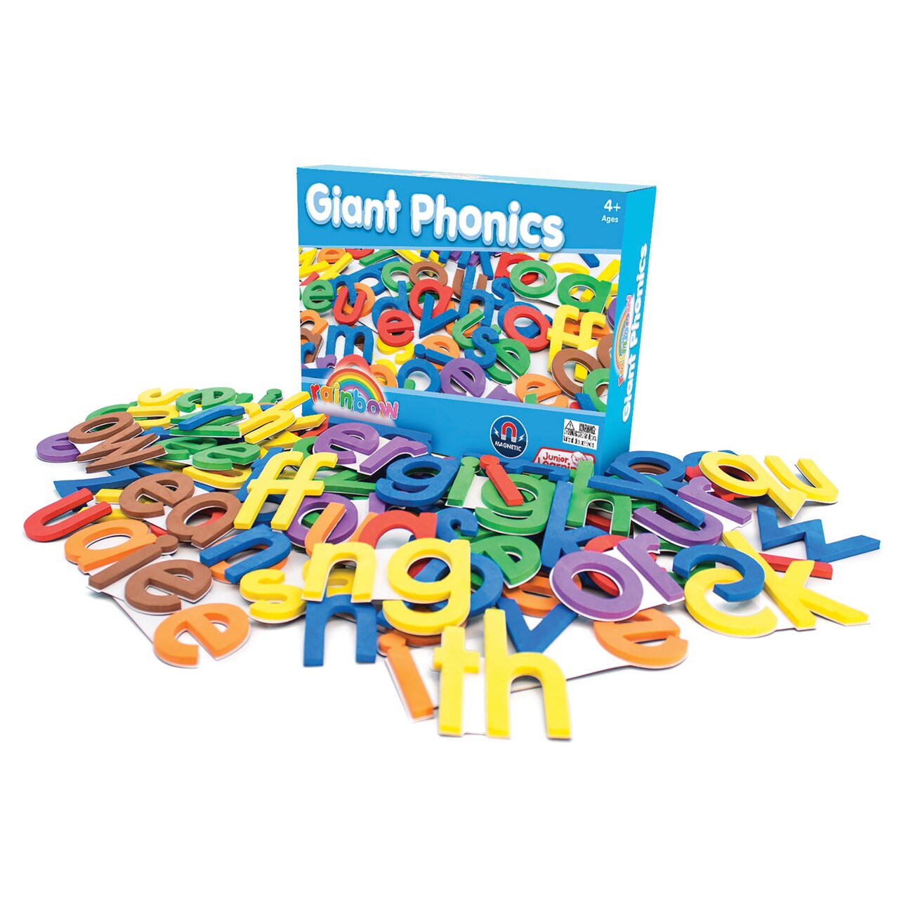 Junior Learning Giant Rainbow Phonics - Magnetic Activities Learning Set